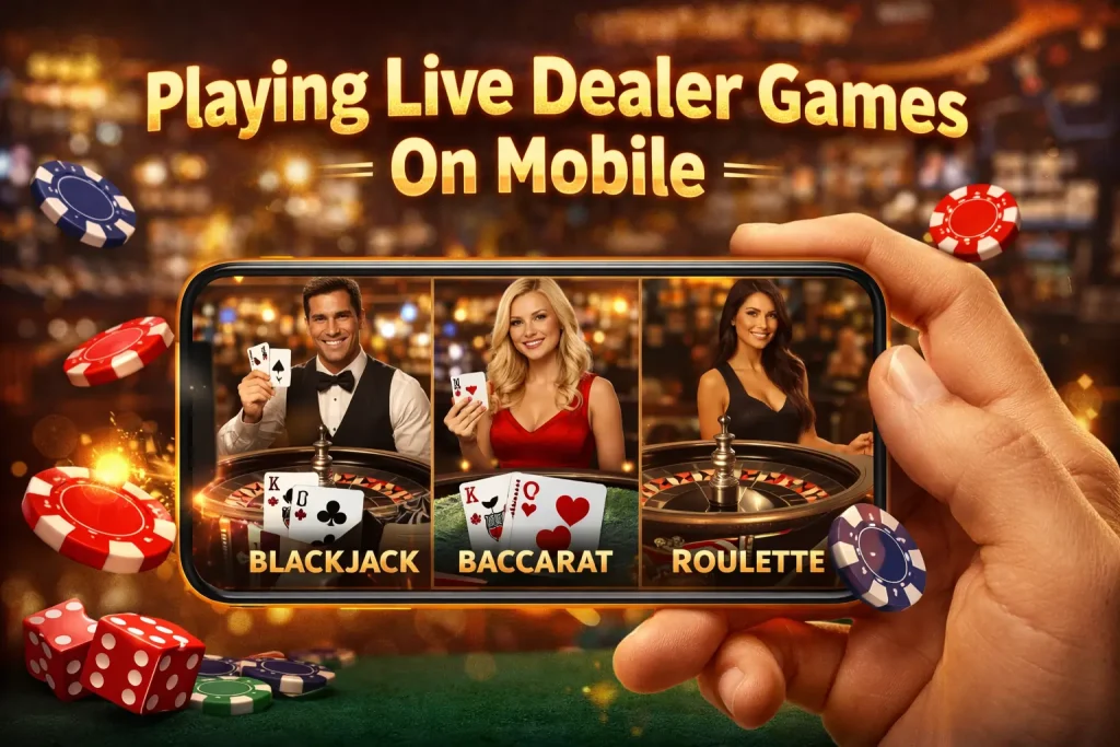 Playing Live Dealer Games On Mobile